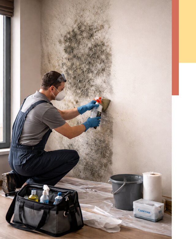 Удаление плесени со стен в Чебоксарах от 2211 руб. — быстро и недорого | ОТДЕЛОЧНИК-Чбк