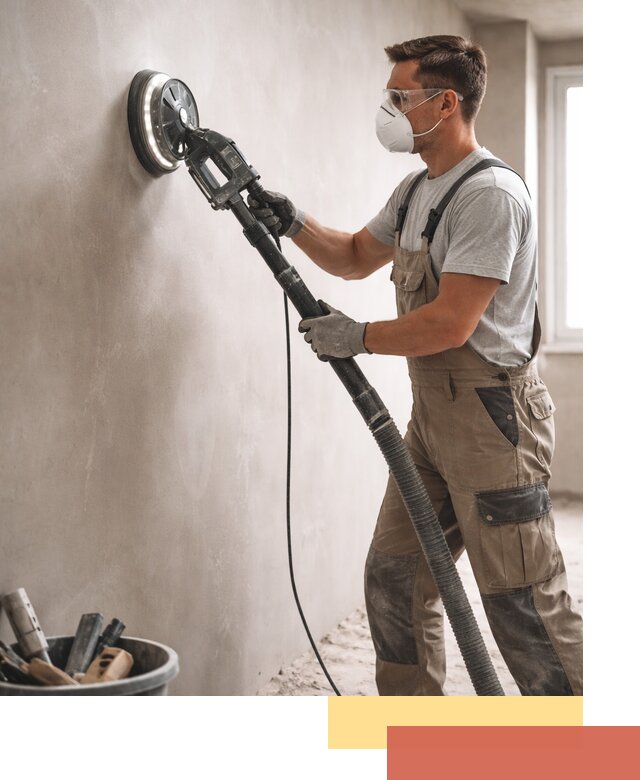 Профессиональная шлифовка стен в Чебоксарах быстро и качественно