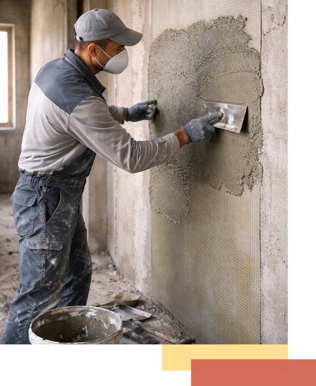 Штукатурка стен по сетке в Чебоксарах под ключ качественно и быстро