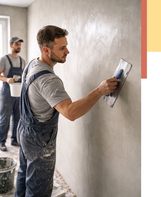 Глянцевание штукатурки стен в Чебоксарах от 7713 руб. — услуги и затирка | ОТДЕЛОЧНИК-Чбк