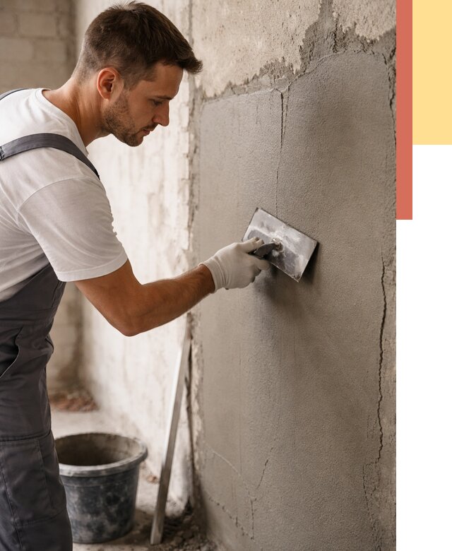 Штукатурка стен под плитку в Чебоксарах от 4319 руб./м2 — выравнивание под плитку | ОТДЕЛОЧНИК-Чбк