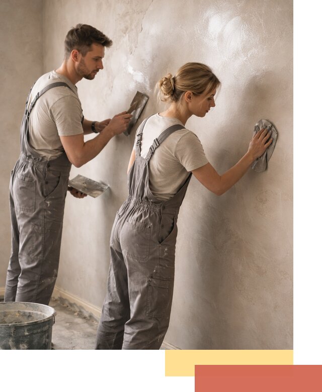 Венецианская штукатурка высокого качества в Чебоксарах