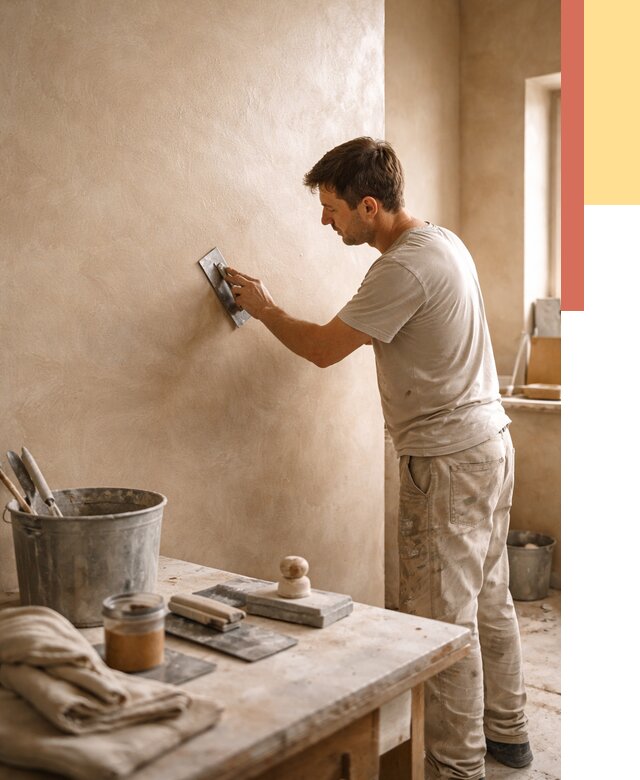 Марокканская штукатурка таделакт в Чебоксарах под ключ от 4319 руб. | ОТДЕЛОЧНИК-Чбк