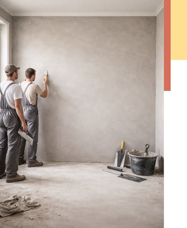 Микробетон на стены в Чебоксарах от 1286 руб. — нанесение и отделка | ОТДЕЛОЧНИК-Чбк