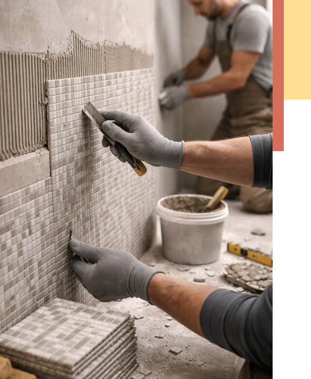 Облицовка стен мозаикой в Чебоксарах от 3291 руб/м2 — укладка мозаики на стены | ОТДЕЛОЧНИК-Чбк