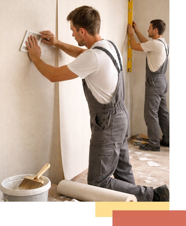 Поклейка бумажных обоев в Чебоксарах качественно и недорого