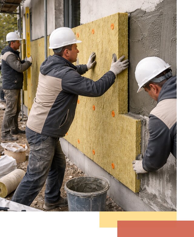 Утепление стен минватой в Чебоксарах — тепло и звукоизоляция