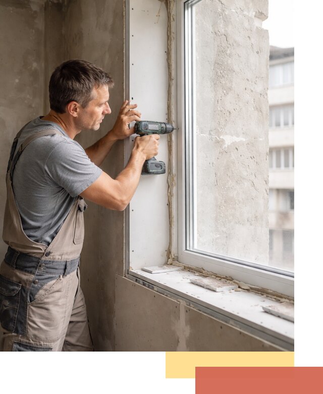 Монтаж гипсокартонных откосов в Чебоксарах под ключ