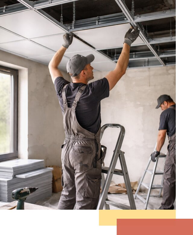 Монтаж кассетного потолка в Чебоксарах качественно и быстро