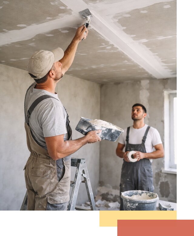 Обработка швов потолка ГКЛ в Чебоксарах: качественная заделка и шпатлевка