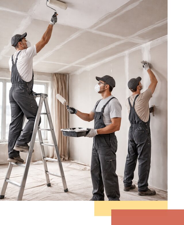 Покраска потолка из гипсокартона в Чебоксарах качественно и недорого