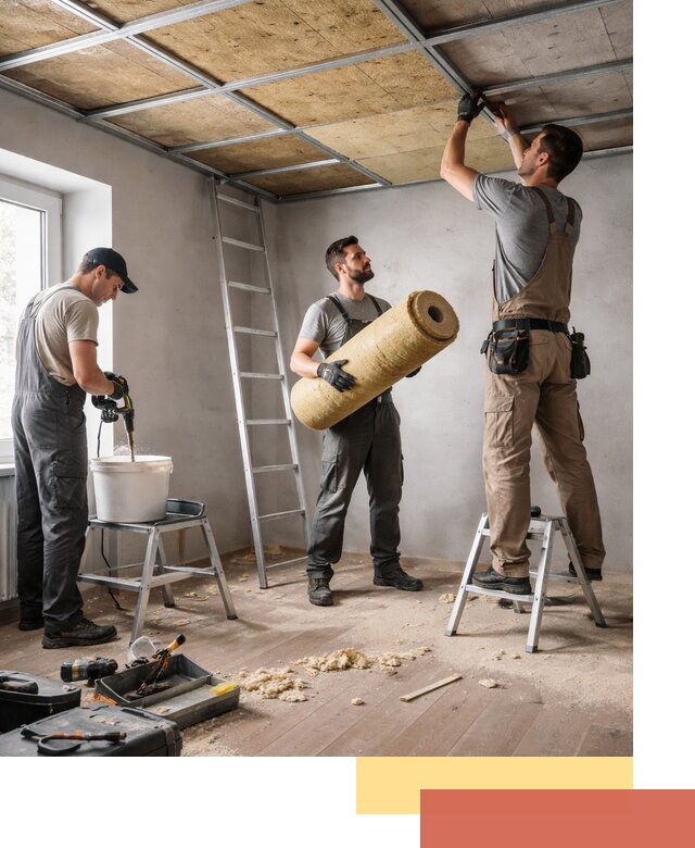 Шумоизоляция потолка в Чебоксарах: профессиональный монтаж и отделка