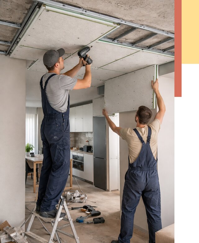 Шумоизоляция потолка панелями зипс в Чебоксарах от 1903 руб. под ключ | ОТДЕЛОЧНИК-Чбк